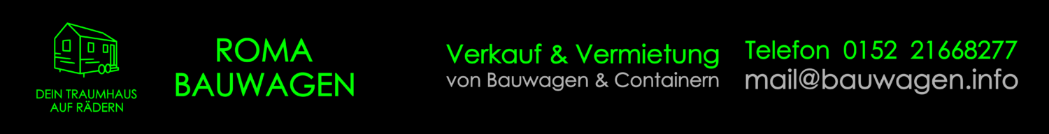ROMA Bauwagen